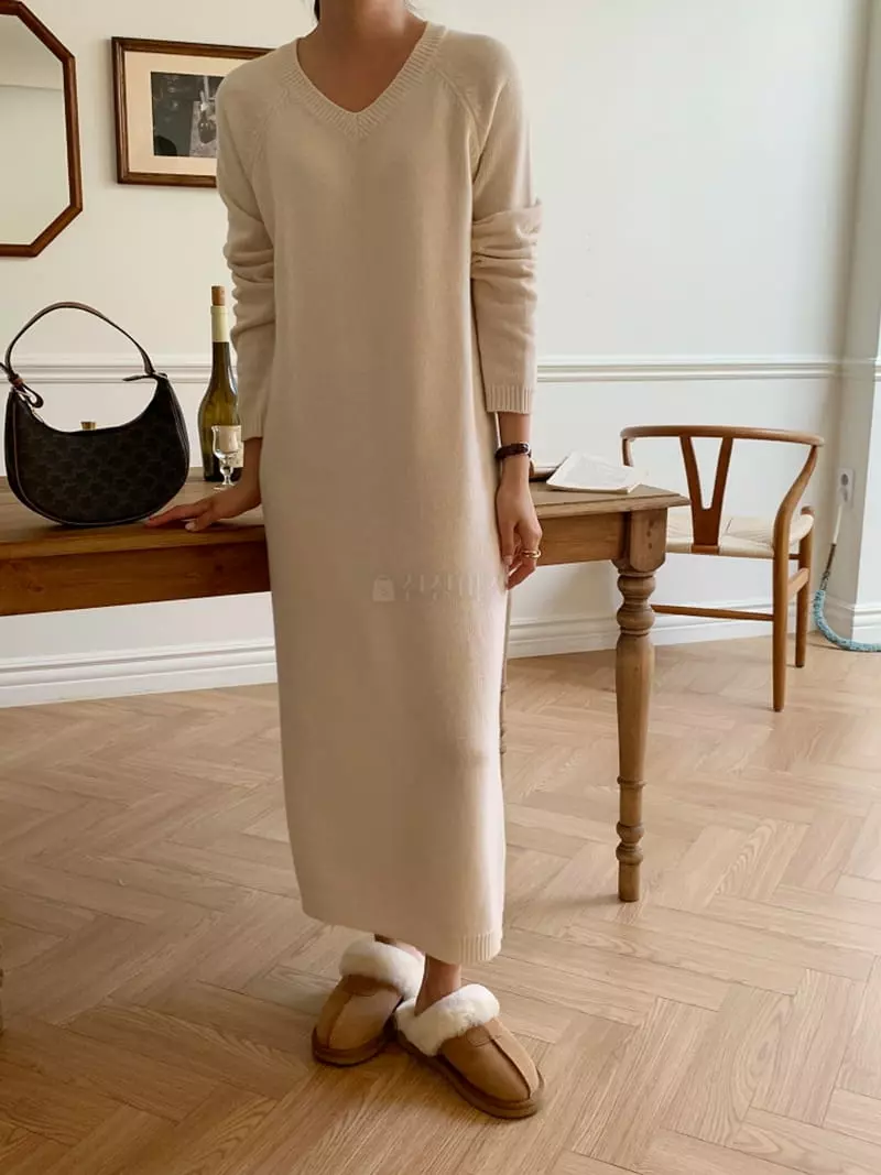 Ff - Korean Women Fashion - #momslook - Ellon V One-piece - 8