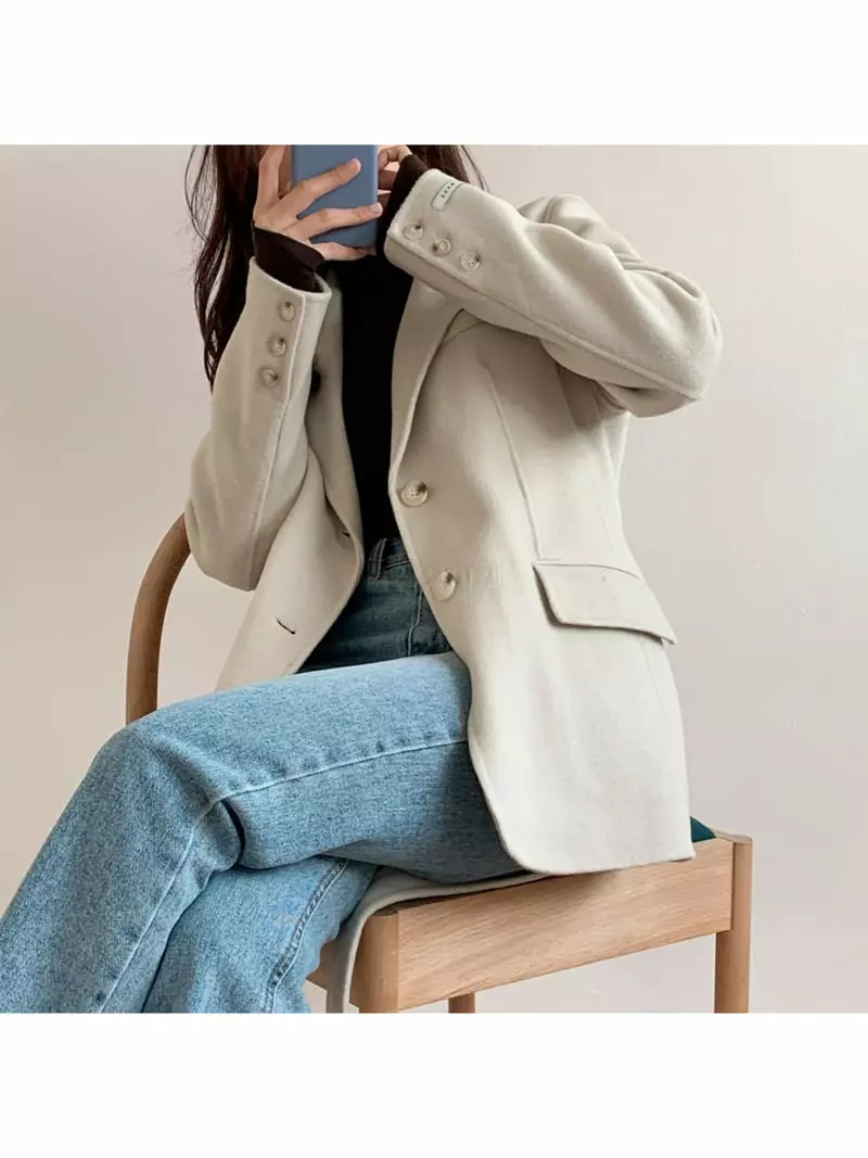 Ff - Korean Women Fashion - #momslook - Slow Hand Made Coat