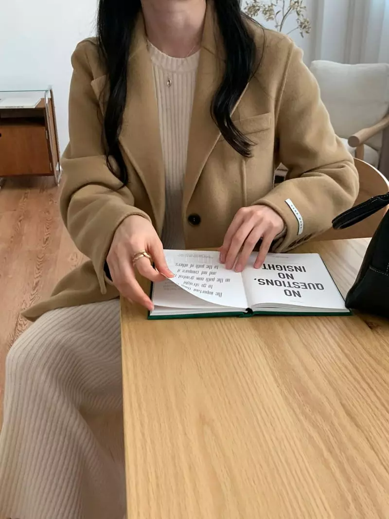 Ff - Korean Women Fashion - #momslook - Slow Hand Made Coat - 3