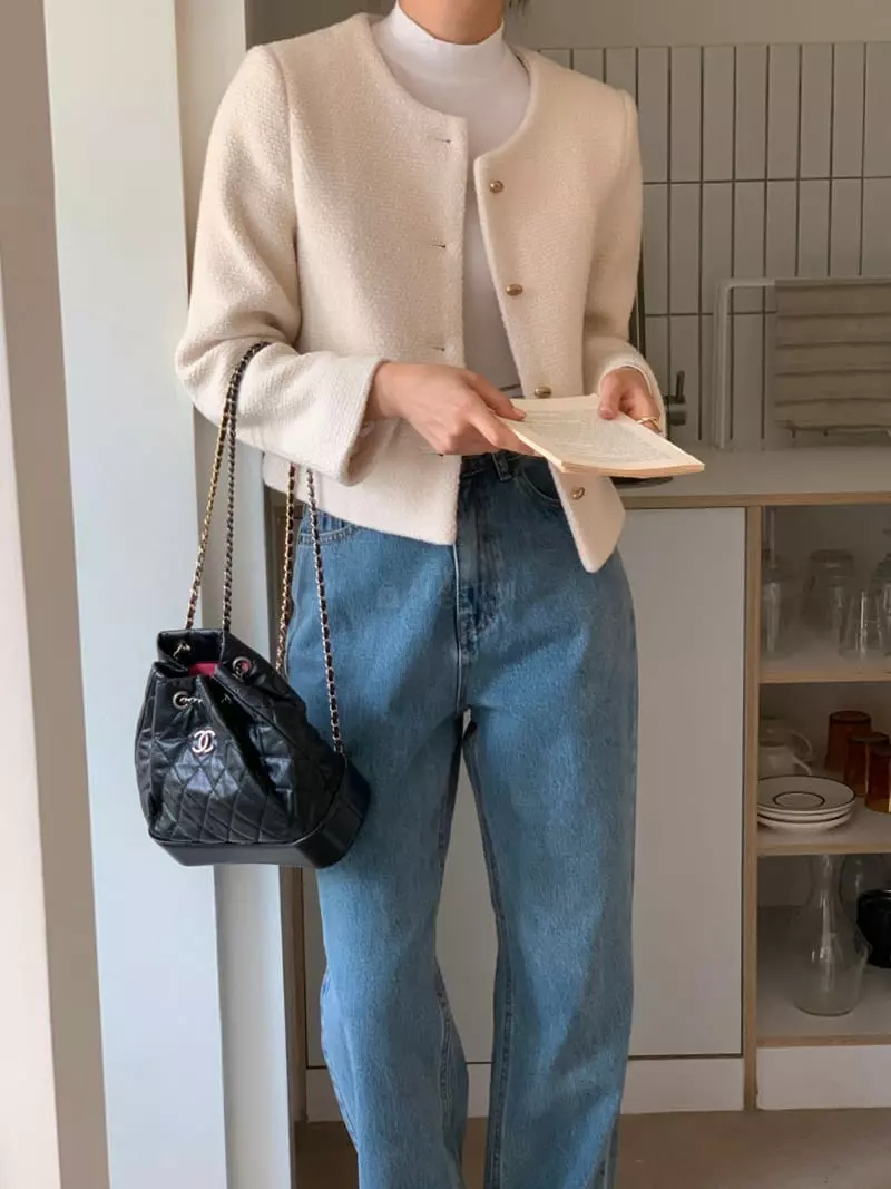 Ff - Korean Women Fashion - #momslook - Chef Jacket