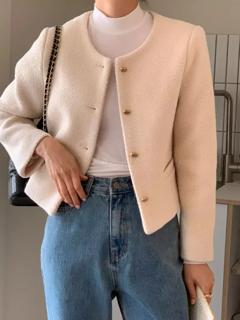 Ff - Korean Women Fashion - #momslook - Chef Jacket - 3