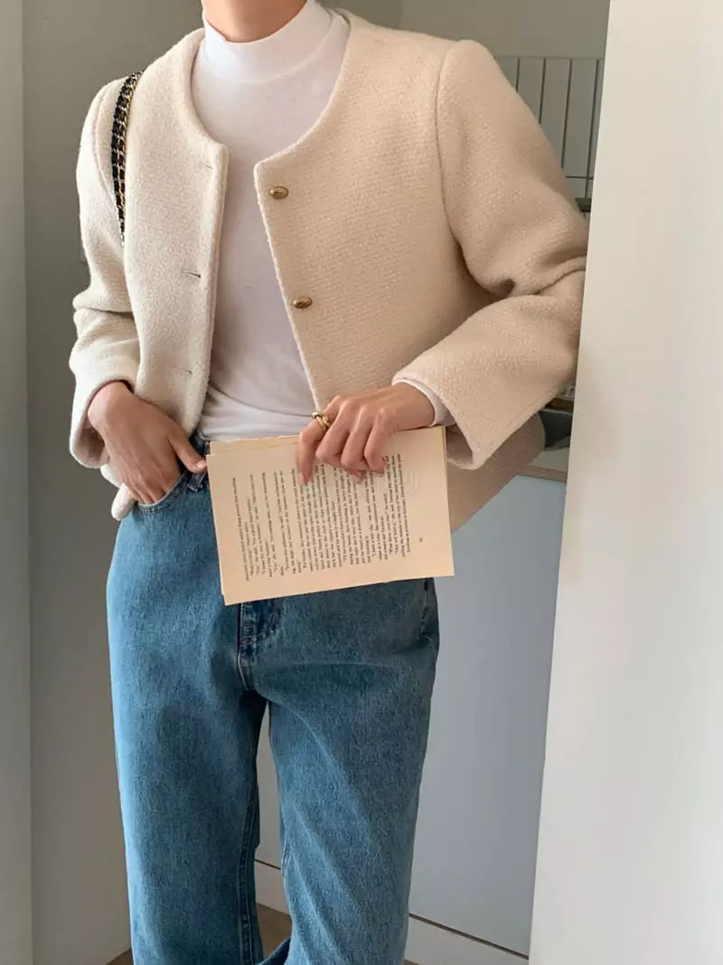 Ff - Korean Women Fashion - #momslook - Chef Jacket - 4
