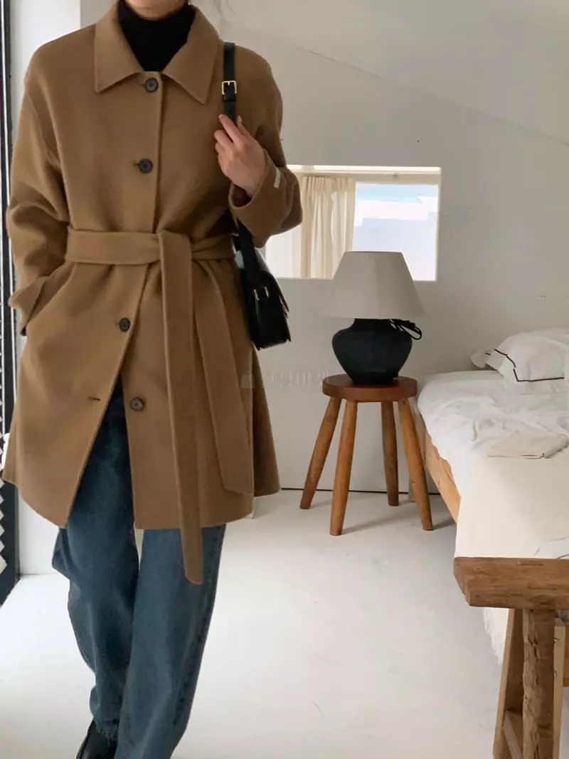 Ff - Korean Women Fashion - #momslook - Martin Handmade Coat - 2
