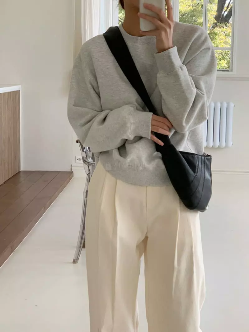 Ff - Korean Women Fashion - #momslook - Maild Sweathsirt - 11