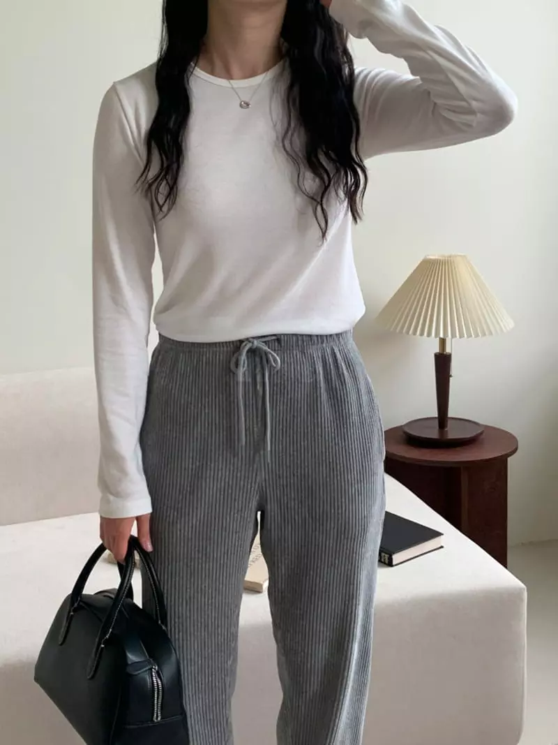 Ff - Korean Women Fashion - #momslook - Leeds Tee - 10