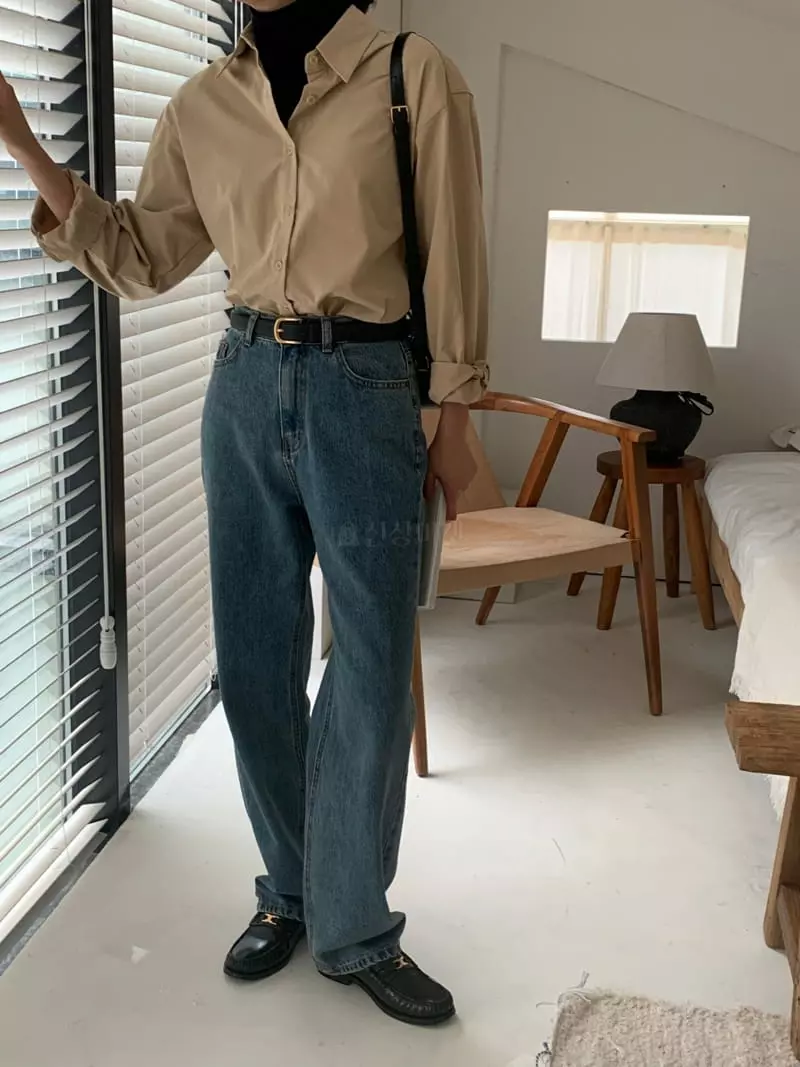 Ff - Korean Women Fashion - #momslook - Recycle Jeans