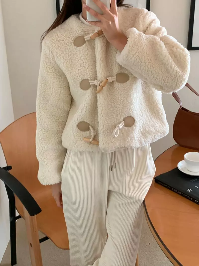 Ff - Korean Women Fashion - #momslook - Round Jacket - 3