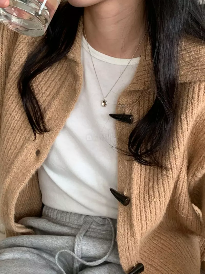 Ff - Korean Women Fashion - #momslook - Dduckboki Cardigan - 5