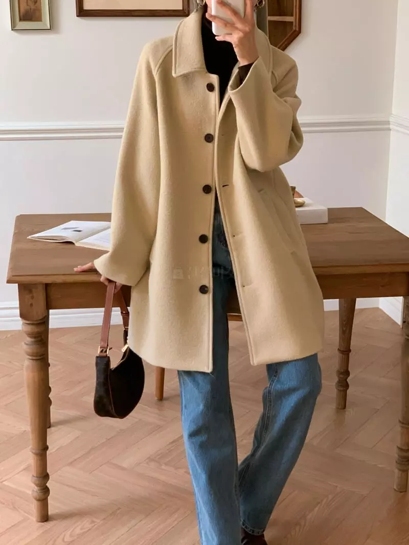 Ff - Korean Women Fashion - #momslook - Dell Mar Coat