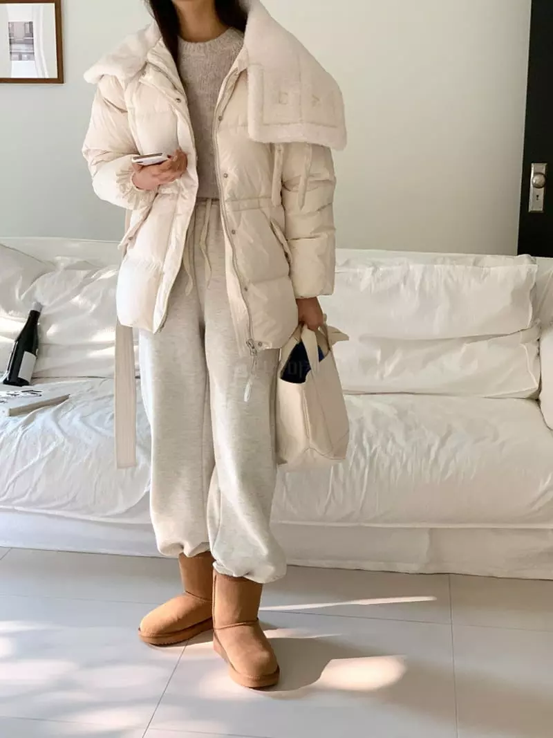 Ff - Korean Women Fashion - #momslook - Duck Padding Jacket