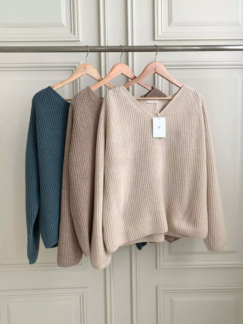 Ff - Korean Women Fashion - #pursuepretty - Tarin Knit Tee - 5