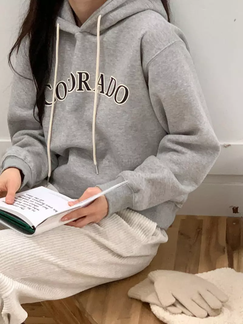 Ff - Korean Women Fashion - #vintagekidsstyle - Collorado Hoody - 4