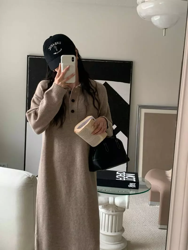 Ff - Korean Women Fashion - #pursuepretty - Collar one-piece