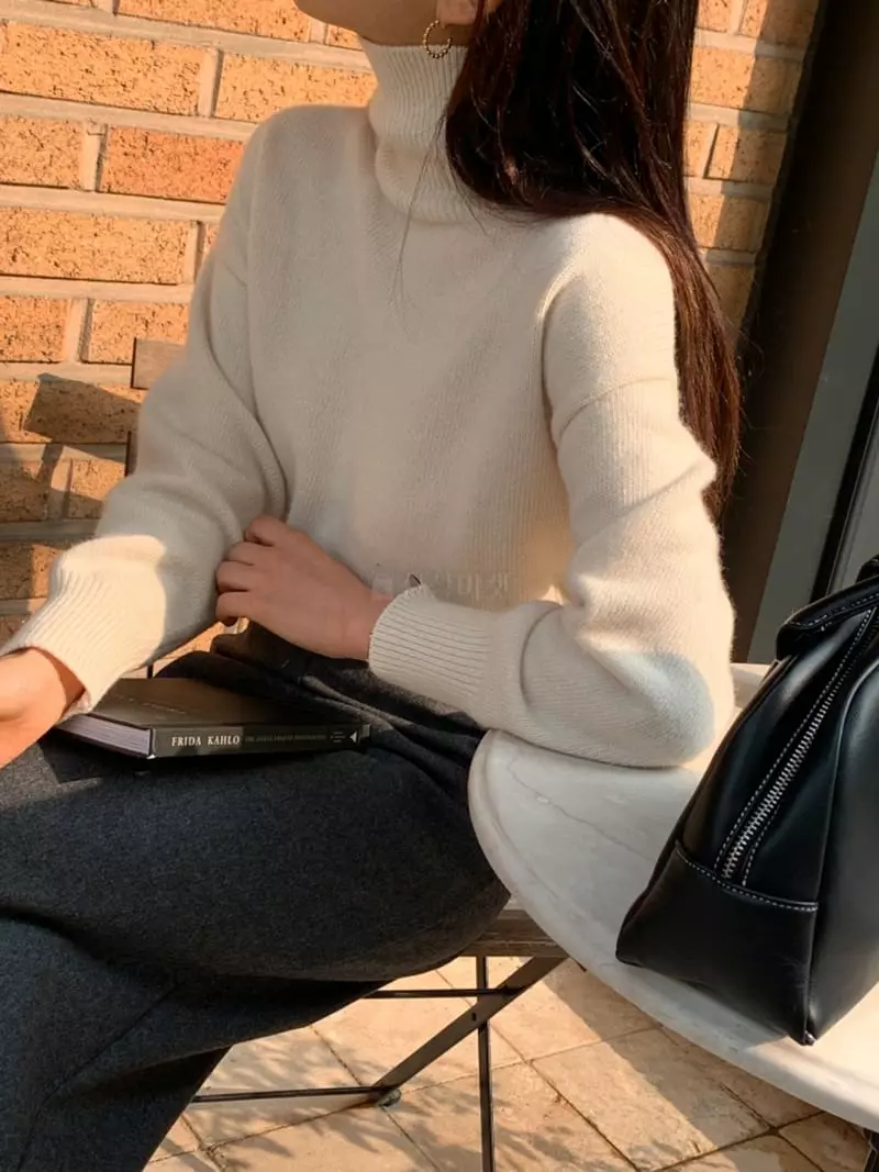 Ff - Korean Women Fashion - #restrostyle - Jijel Knit Tee