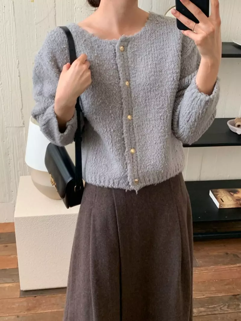 Ff - Korean Women Fashion - #restrostyle - Byer Cardigan - 2