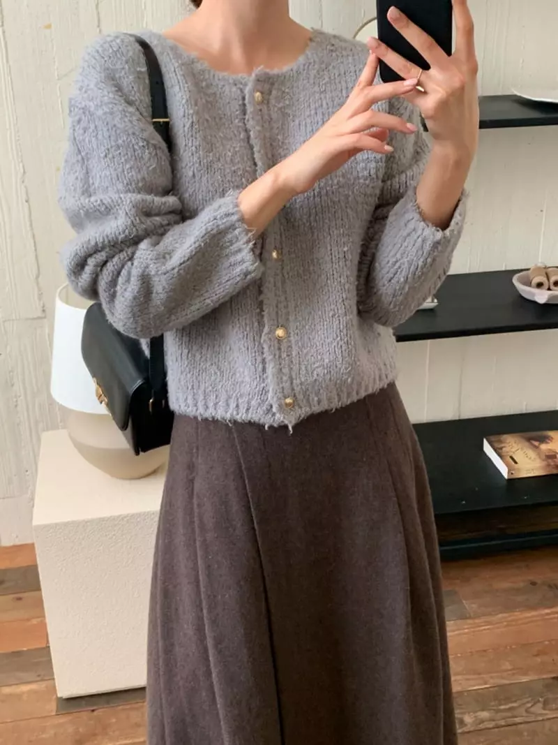Ff - Korean Women Fashion - #romanticstyle - Byer Cardigan - 3