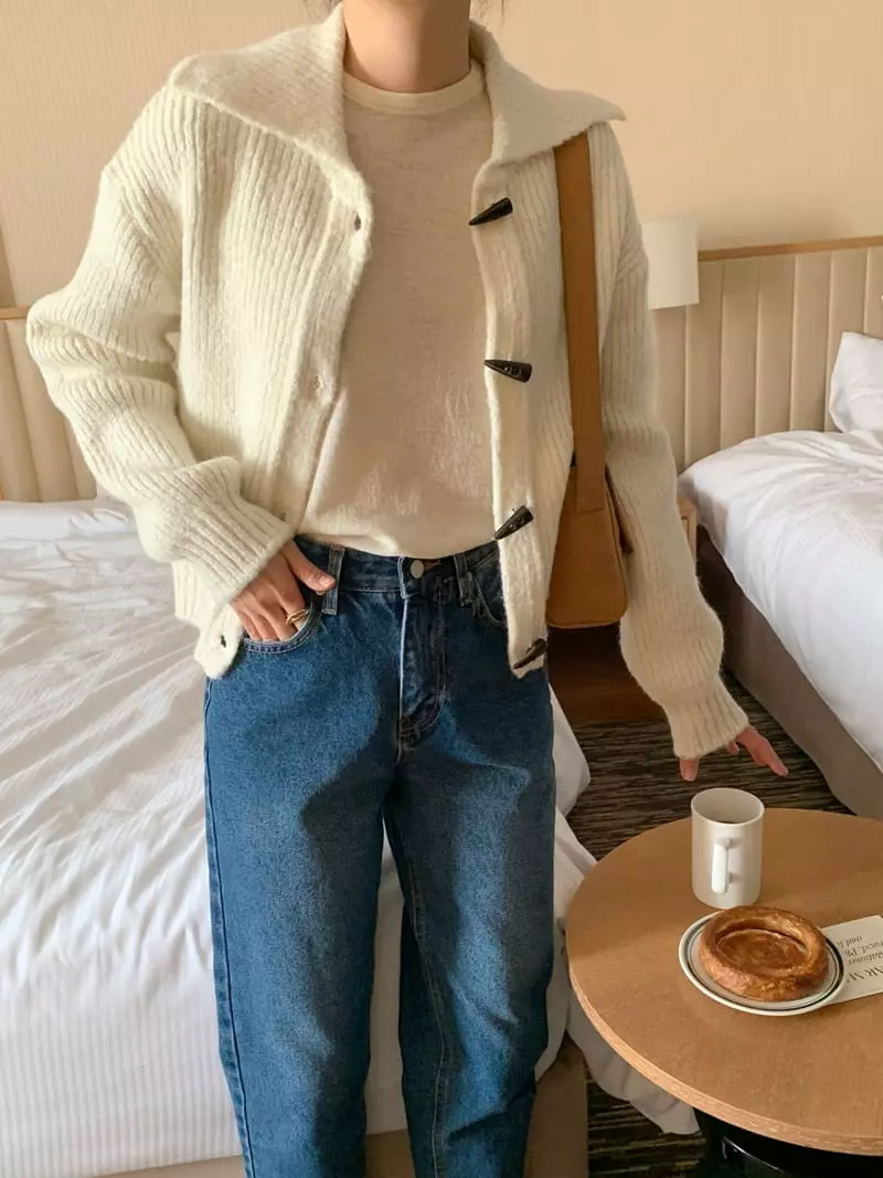Ff - Korean Women Fashion - #romanticstyle - Dduckboki Cardigan - 11