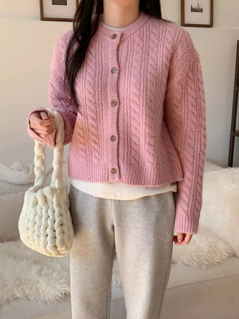 Ff - Korean Women Fashion - #romanticstyle - Double Cardigan - 5