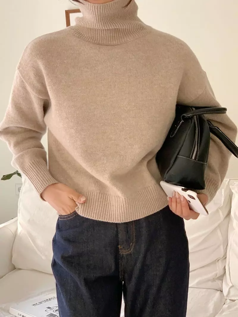 Ff - Korean Women Fashion - #shopsmall - Jijel Knit Tee - 3