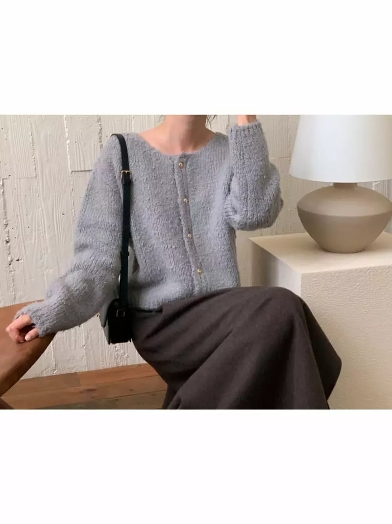 Ff - Korean Women Fashion - #romanticstyle - Byer Cardigan - 4