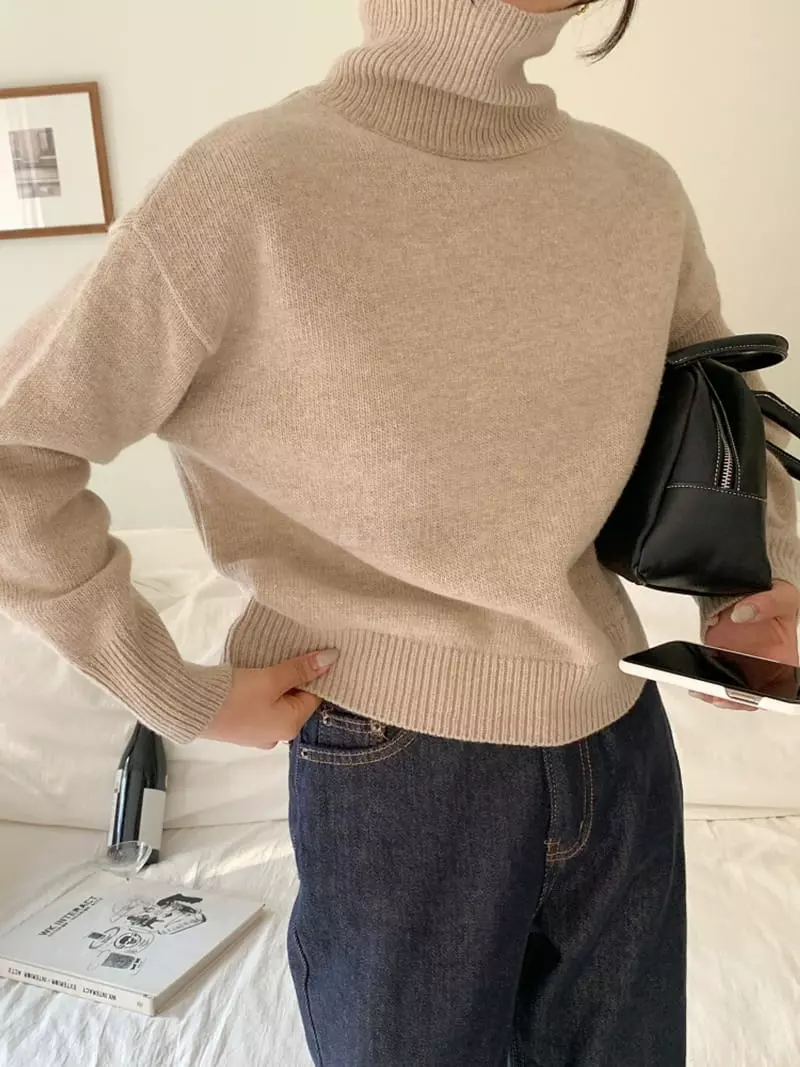 Ff - Korean Women Fashion - #shopsmall - Jijel Knit Tee - 4