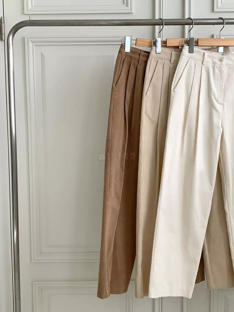 Ff - Korean Women Fashion - #vintageinspired - Pintuck Pants - 9