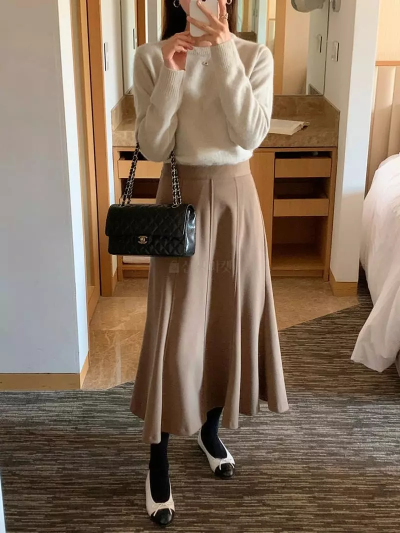 Ff - Korean Women Fashion - #vintagekidsstyle - Perry Skirt - 6