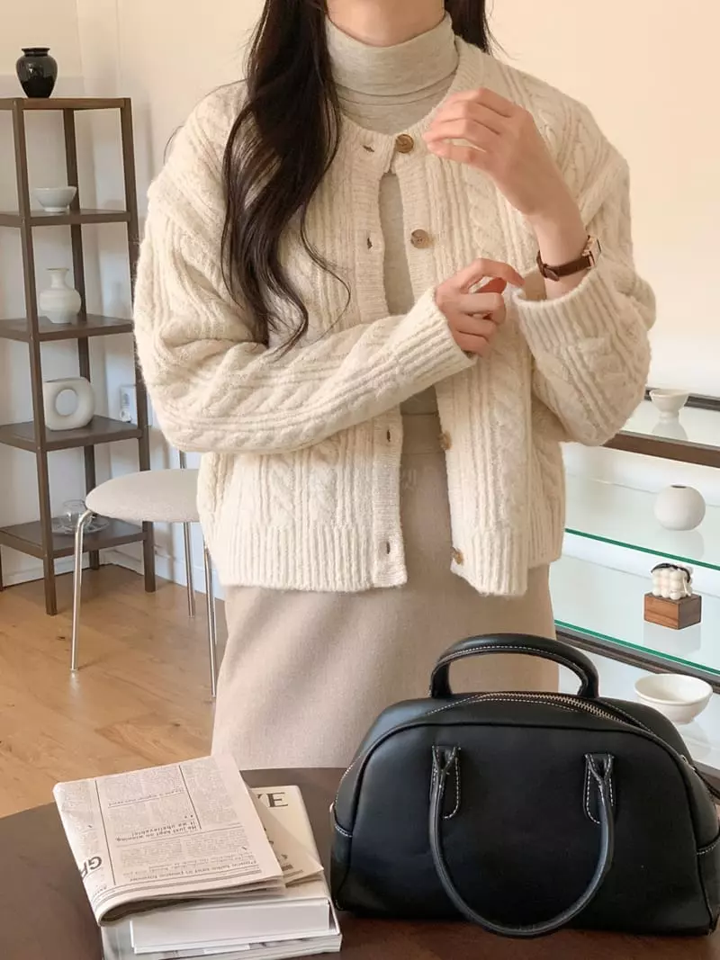 Ff - Korean Women Fashion - #vintagekidsstyle - Double Cardigan - 2
