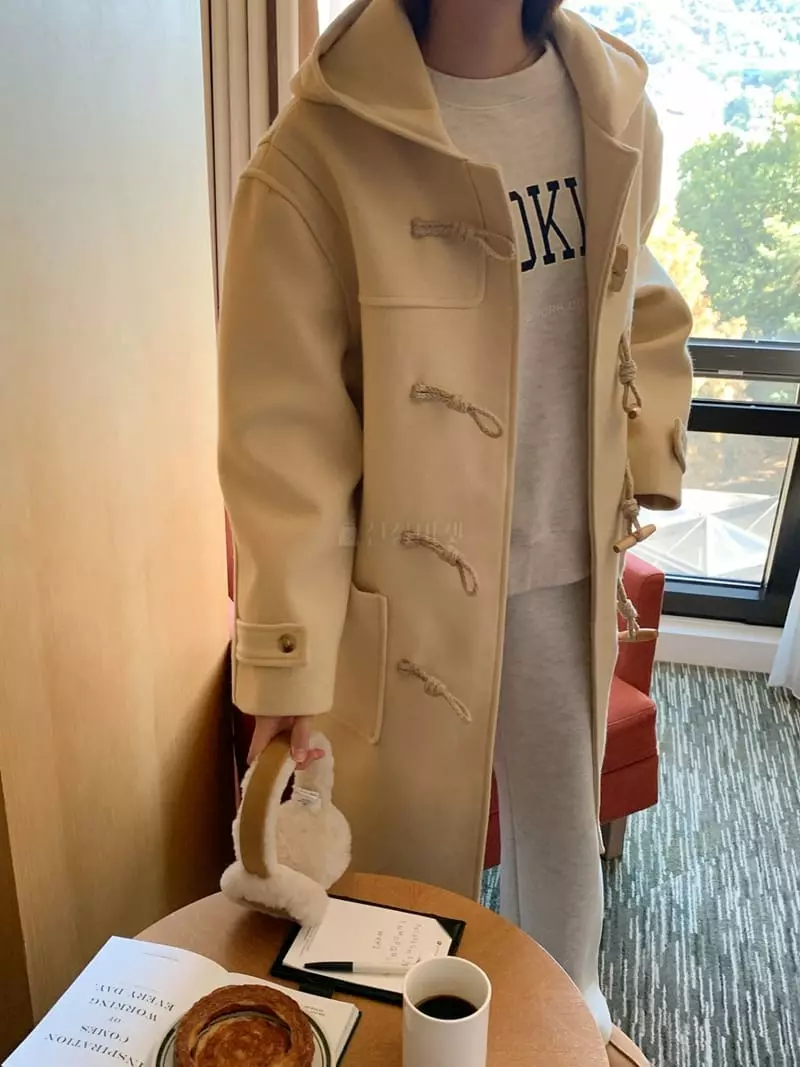 Ff - Korean Women Fashion - #womensfashion - Has Hoody Coat - 5