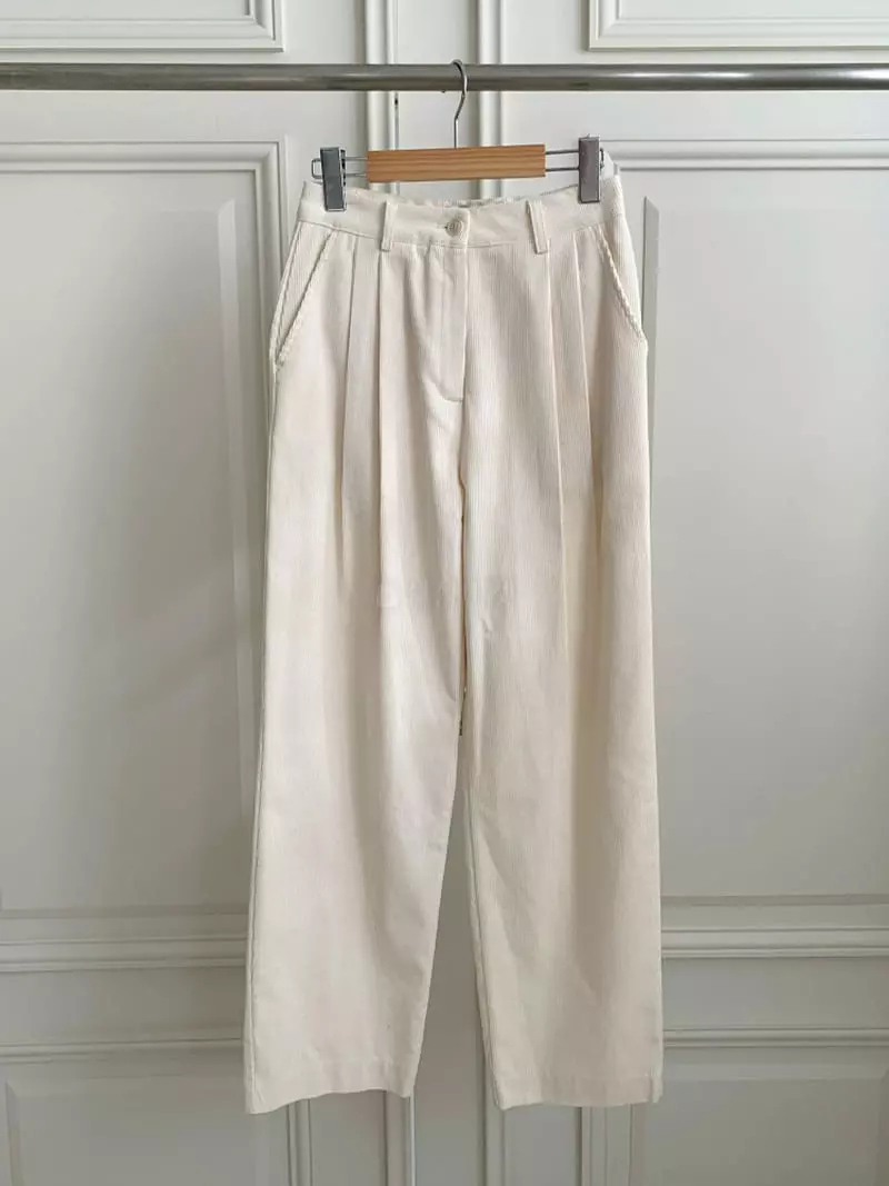 Ff - Korean Women Fashion - #momslook - Pintuck Pants - 4