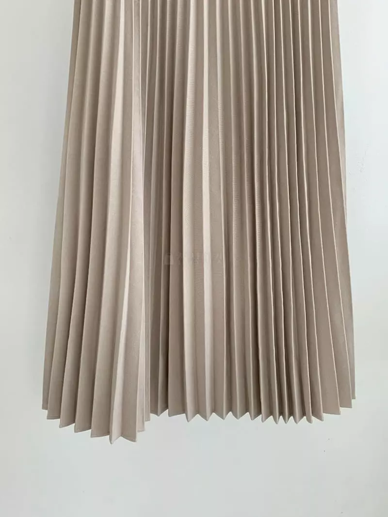 Ff - Korean Women Fashion - #womensfashion - Wrinkle Skirt - 5