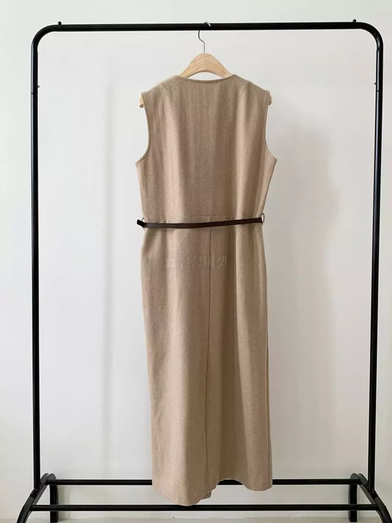 Ff - Korean Women Fashion - #womensfashion - Belt One-piece - 6