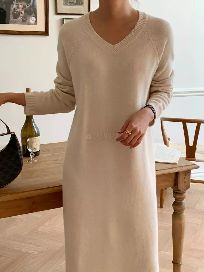 Ff - Korean Women Fashion - #womensfashion - Ellon V One-piece
