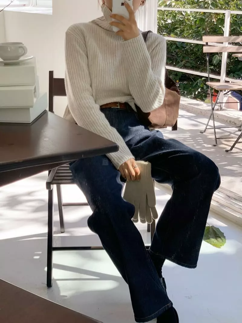 Ff - Korean Women Fashion - #womensfashion - Air Turtleneck Tee - 6