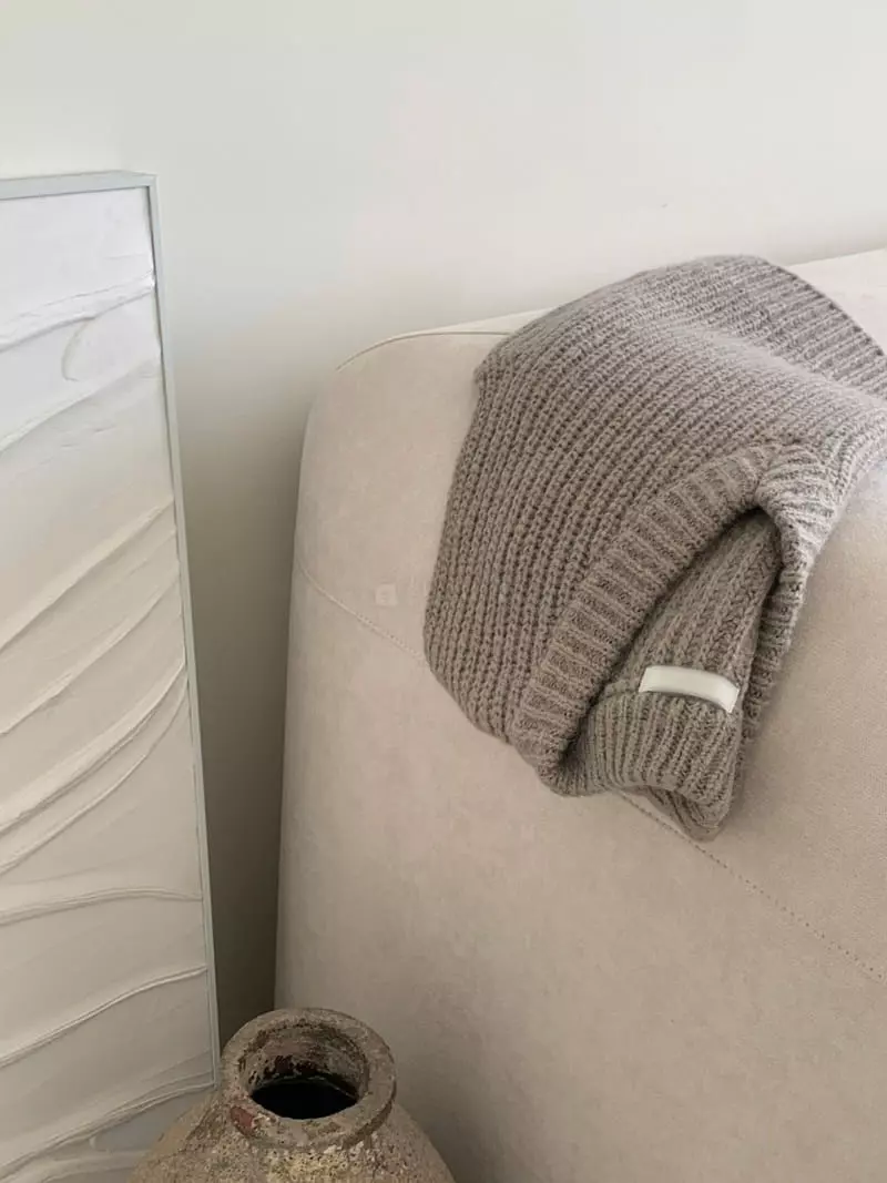Ff - Korean Women Fashion - #womensfashion - Alpaca Vest Knit Tee - 11