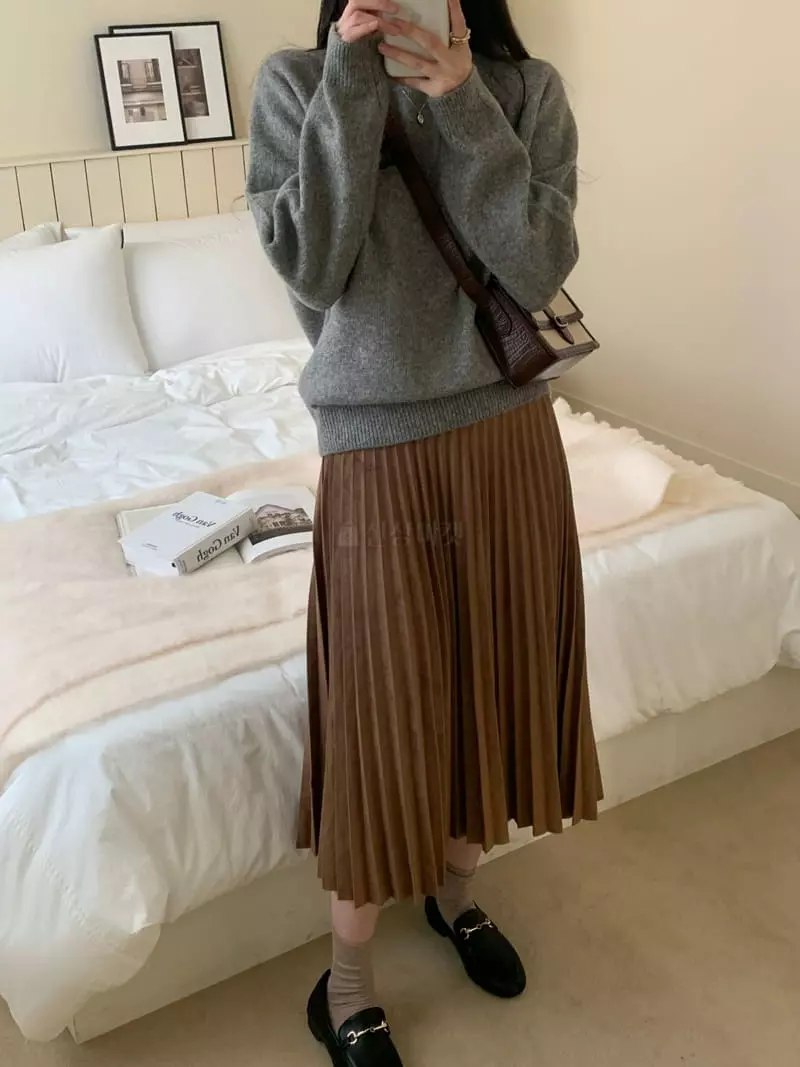 Ff - Korean Women Fashion - #womensfashion - Suede Skirt - 5