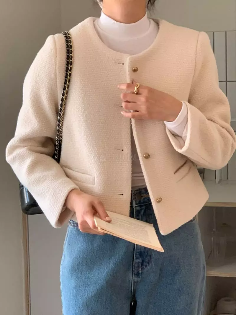 Ff - Korean Women Fashion - #womensfashion - Chef Jacket - 2