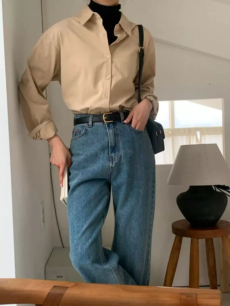 Ff - Korean Women Fashion - #womensfashion - Recycle Jeans - 2