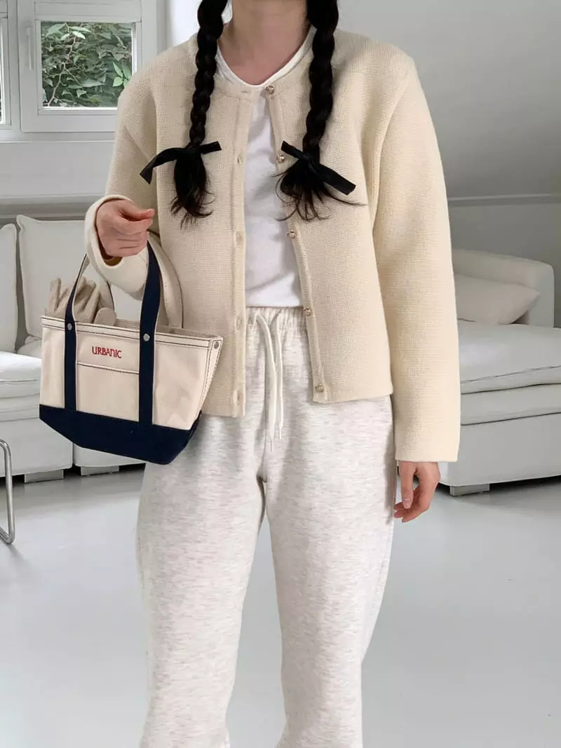 Ff - Korean Women Fashion - #momslook - Roy Knit Jacket - 4