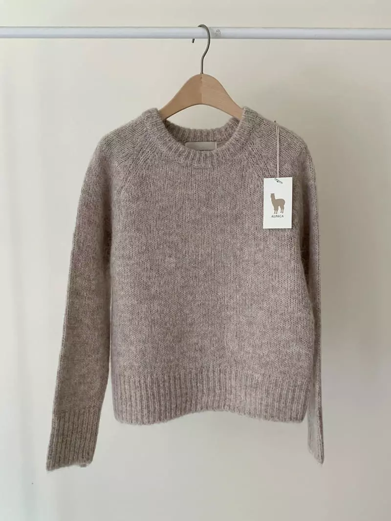 Ff - Korean Women Fashion - #womensfashion - Lama Knit Tee - 7