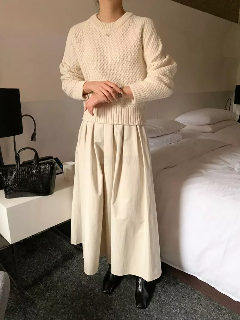 Ff - Korean Women Fashion - #womensfashion - Do Knit Tee