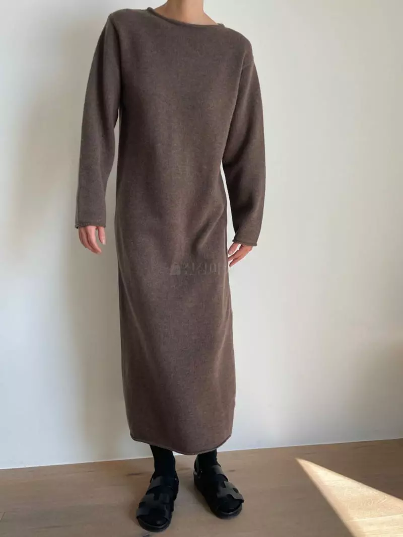 Fifty - Korean Women Fashion - #womensfashion - Plain One-piece - 4