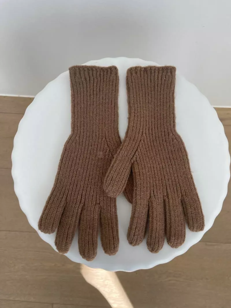 Fifty - Korean Women Fashion - #momslook - Wool Gloves - 6