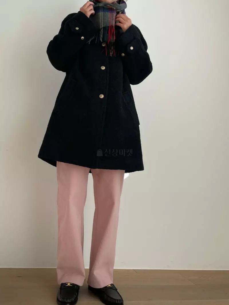 Fifty - Korean Women Fashion - #vintageinspired - Bookle coat - 2