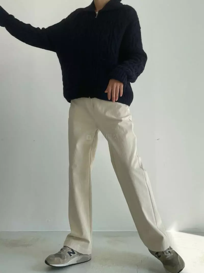 Fifty - Korean Women Fashion - #womensfashion - Collar Zip-up - 5