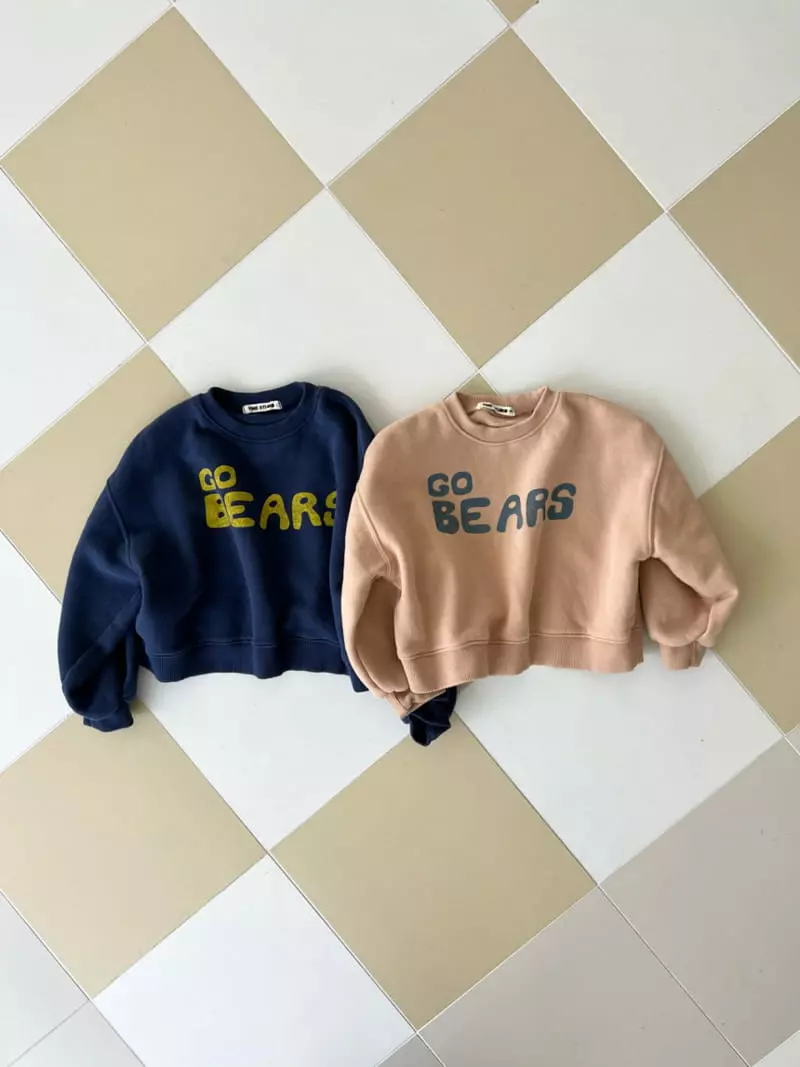 Fine Studio - Korean Children Fashion - #Kfashion4kids - Bear Sweatshirt
