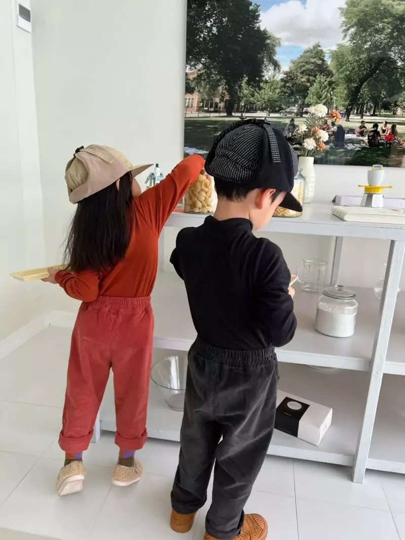 Fine Studio - Korean Children Fashion - #childofig - Rib Span Pants - 4