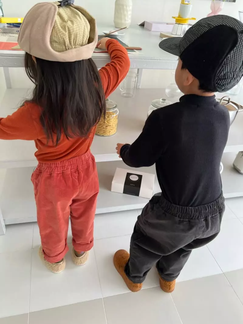 Fine Studio - Korean Children Fashion - #discoveringself - Rib Span Pants - 6
