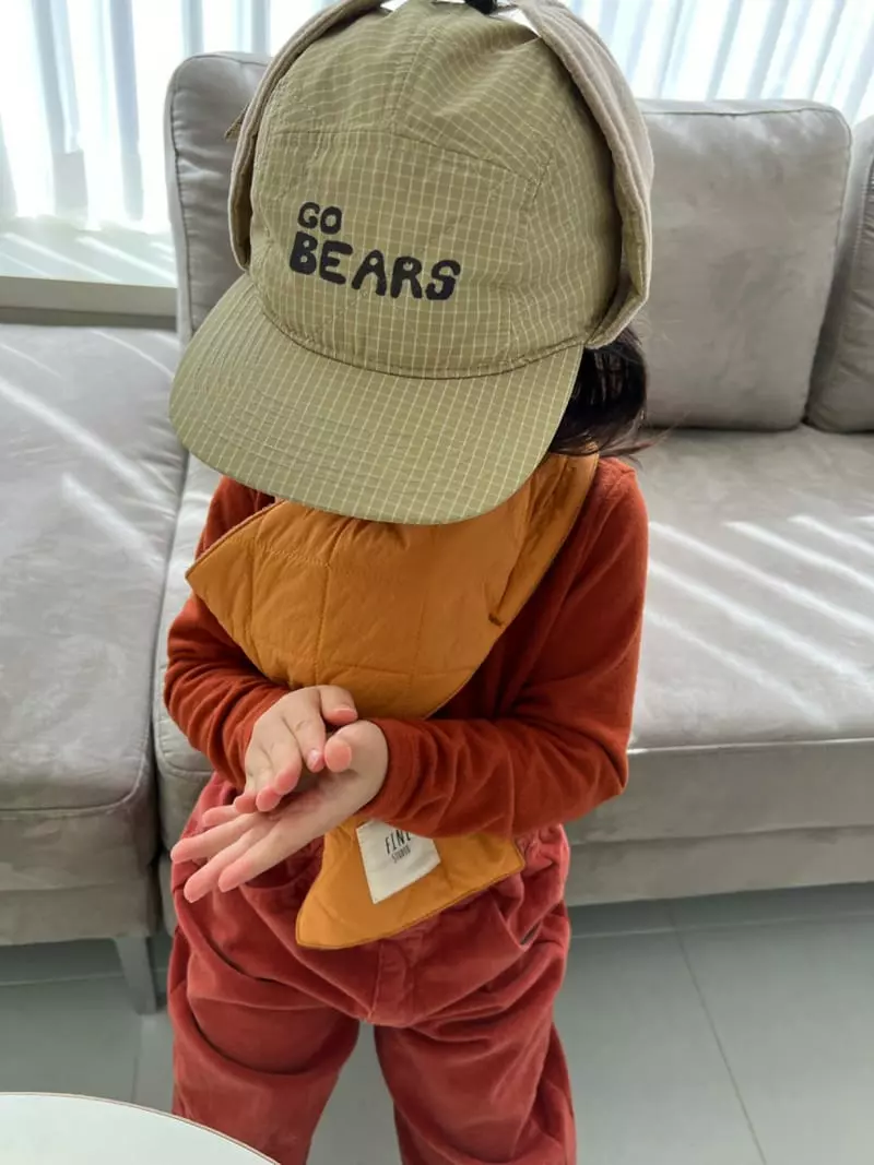 Fine Studio - Korean Children Fashion - #fashionkids - Go Bear Cap - 6