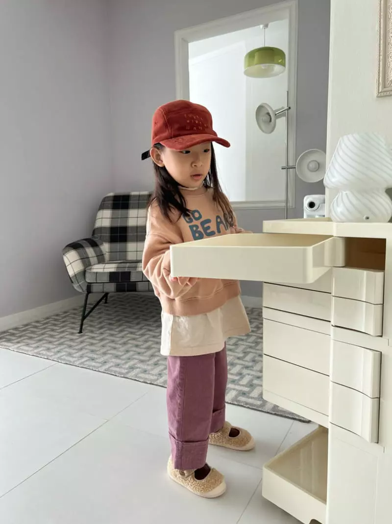 Fine Studio - Korean Children Fashion - #kidsshorts - Bear Sweatshirt - 12